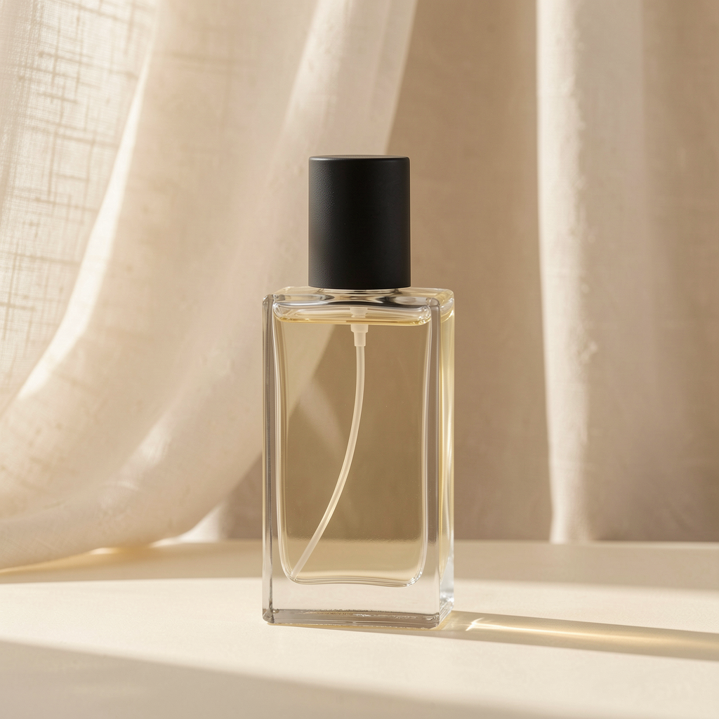 Minimal unisex fragrance bottle