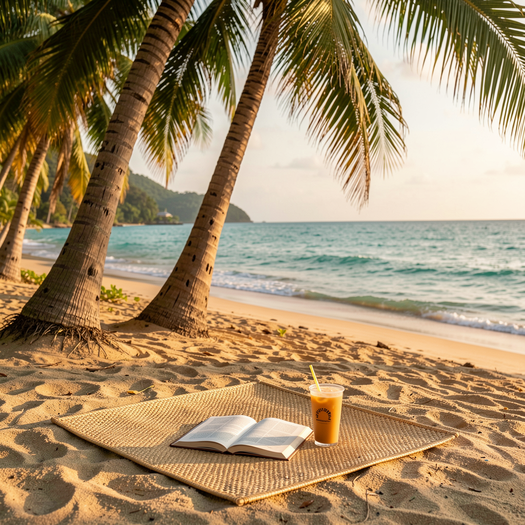 Quiet relaxation beside Dahican Beach