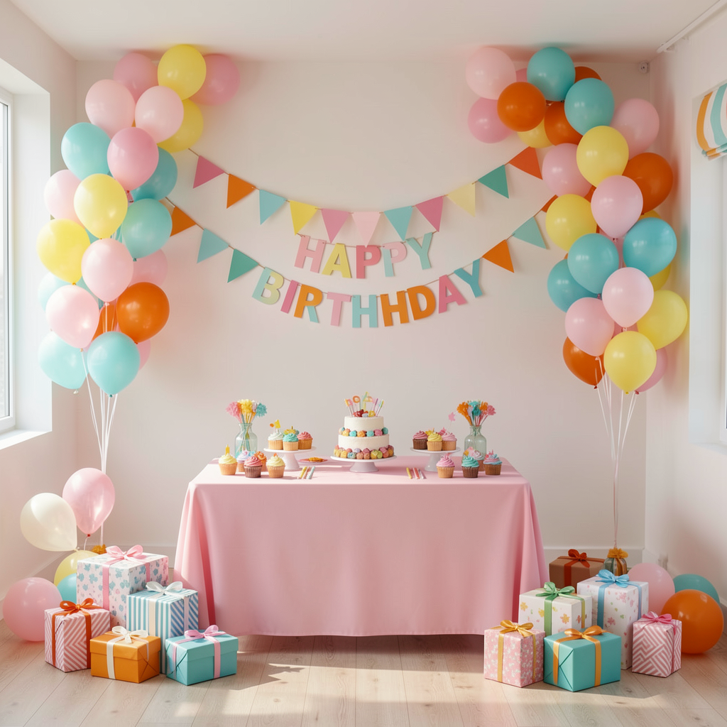 Birthday party room