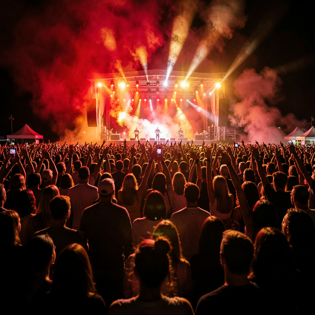 Crowd at Ocean Fest