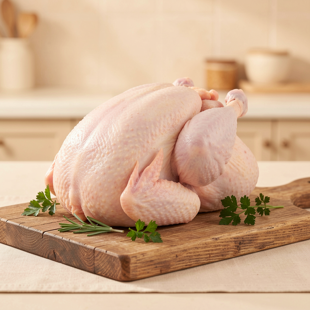 Fresh whole chicken