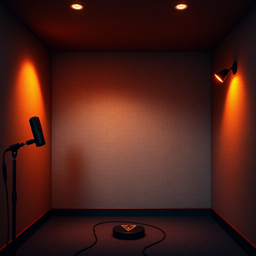 Amber vocal booth