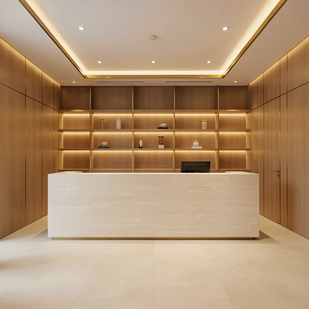 Hotel front desk