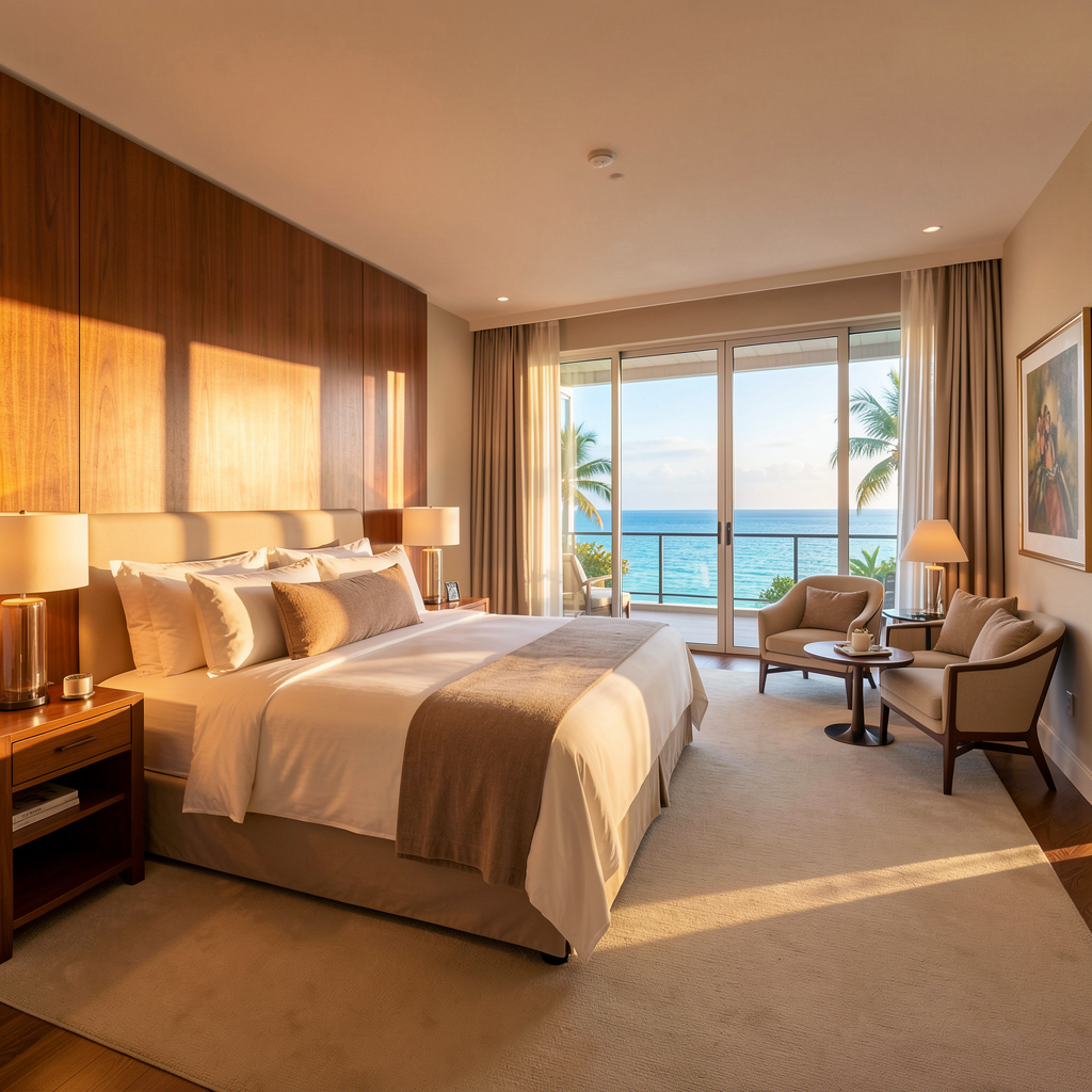 Spacious resort suite