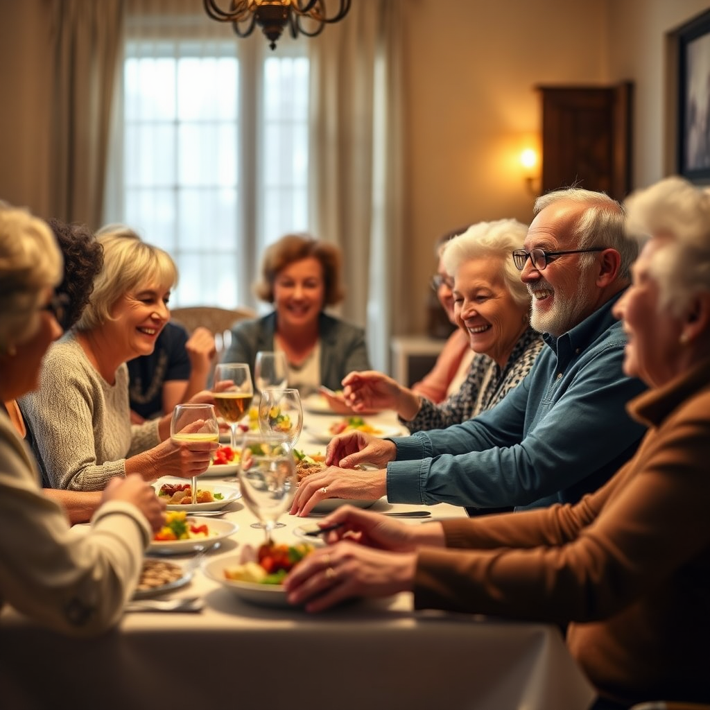 A portrait of a local Raytown hero being awarded a community service award. Warm, celebratory lighting. A sense of pride and gratitude. 4K resolution.