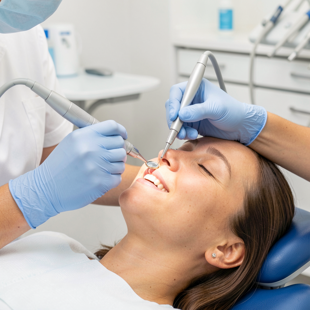 Consultation area at Bright Smiles