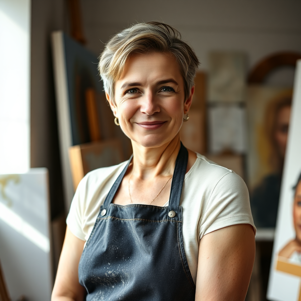Portrait of the artist