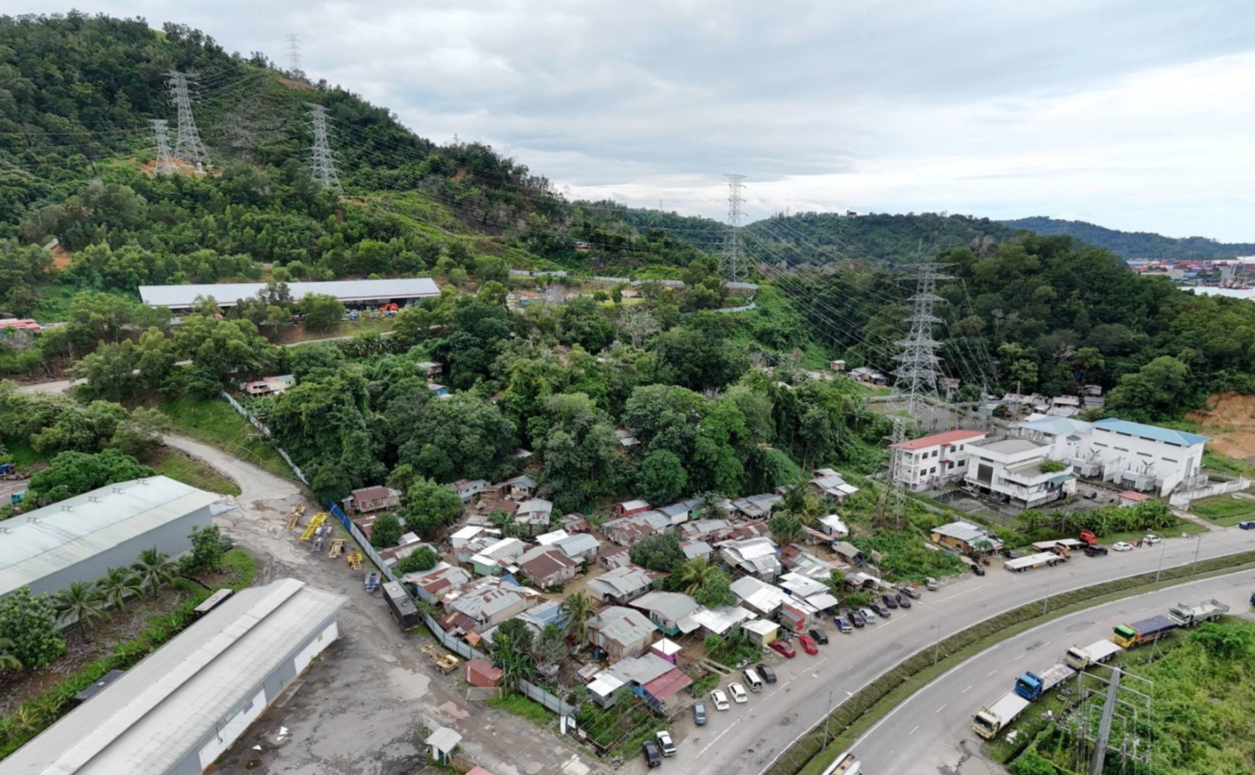 Valley view panorama preview