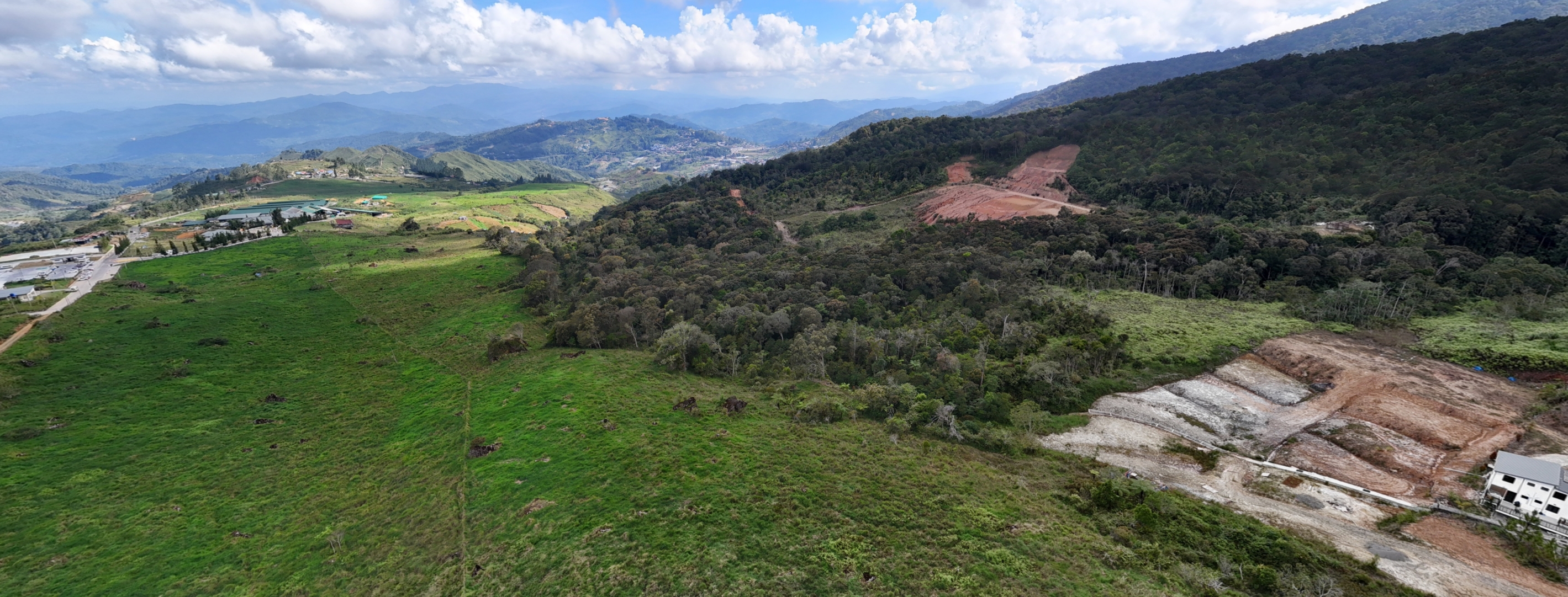 Valley view panorama preview