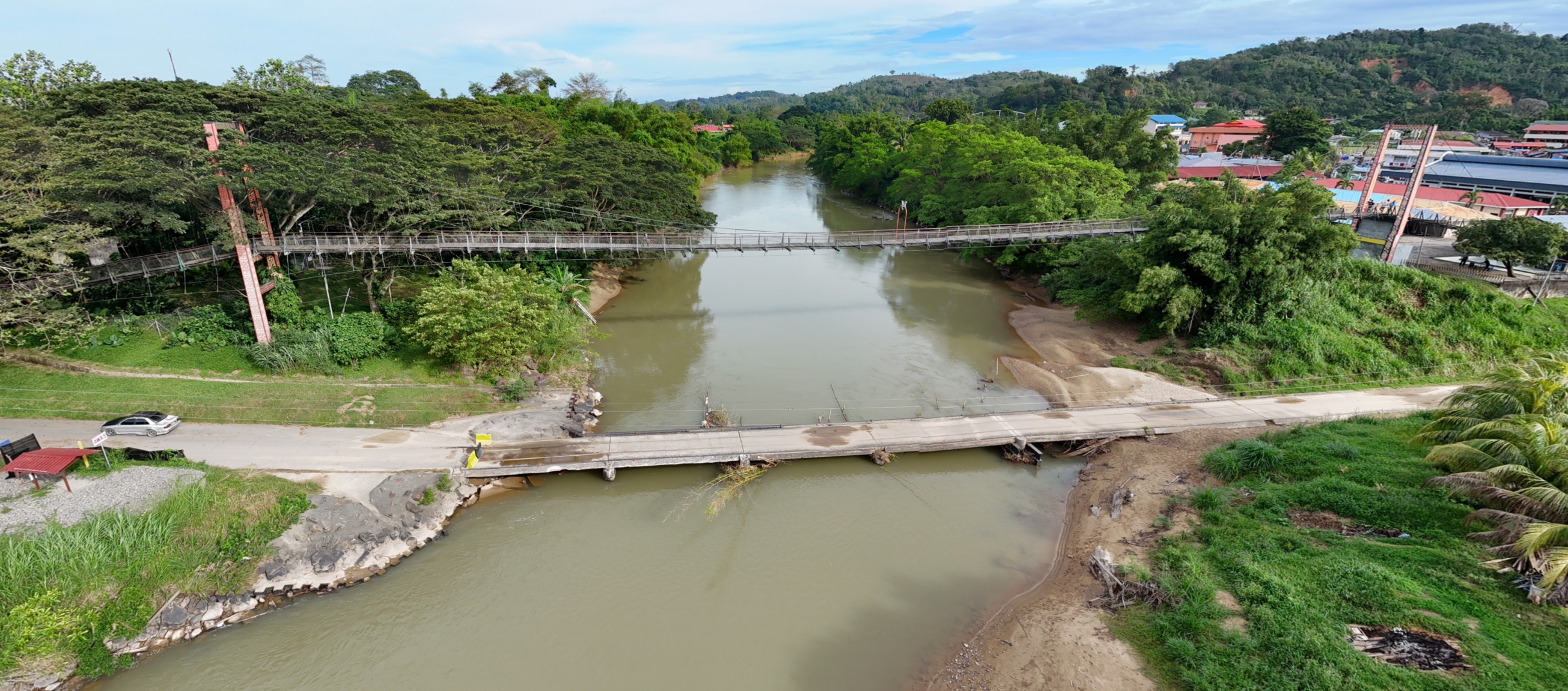 Roadside view panorama preview