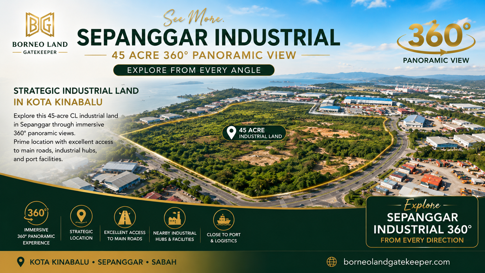 Sepanggar Industrial Surroundings