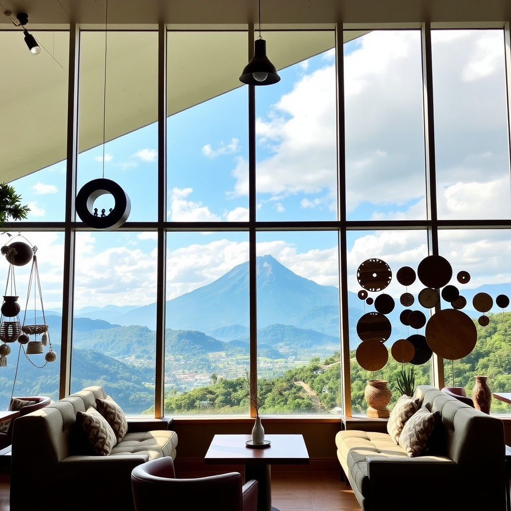 Cafe & Scenic Destination Concept