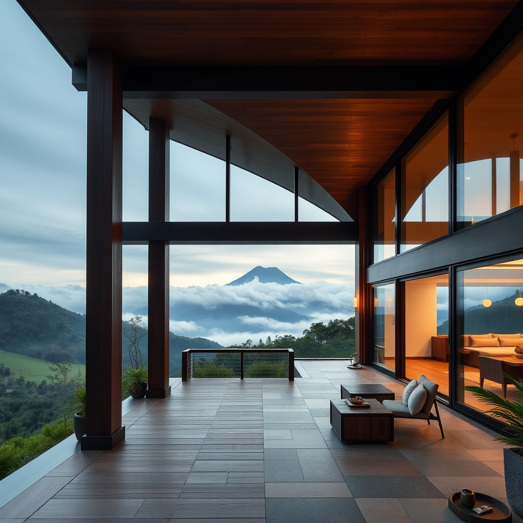 Luxury resort in Kundasang, Sabah