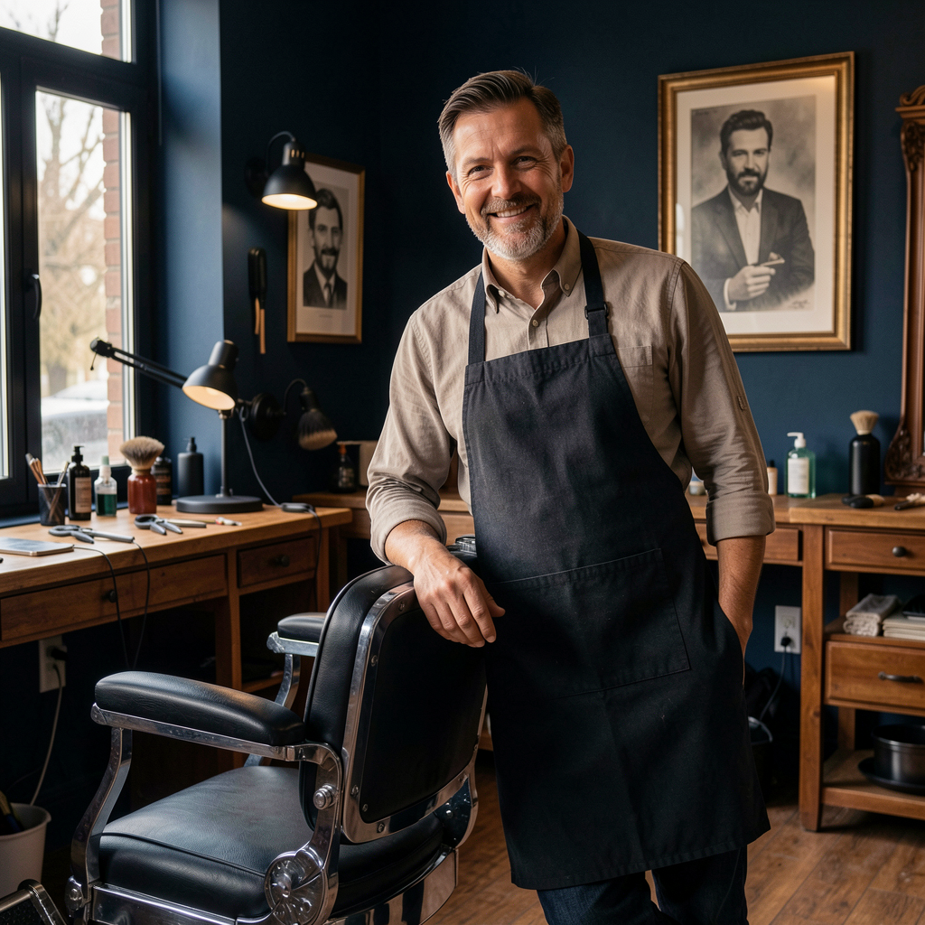 Joe, independent barber and grooming specialist