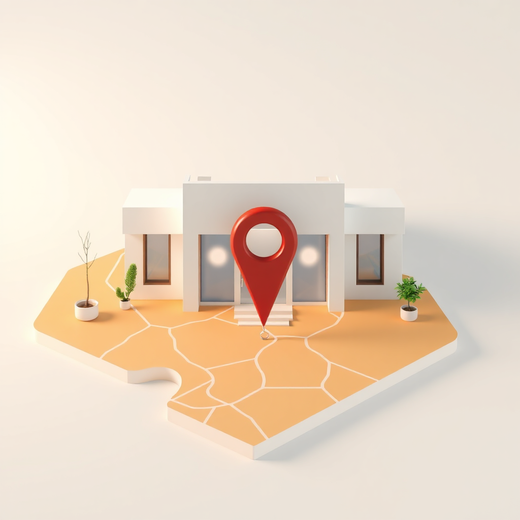 Map visualization for clinic location