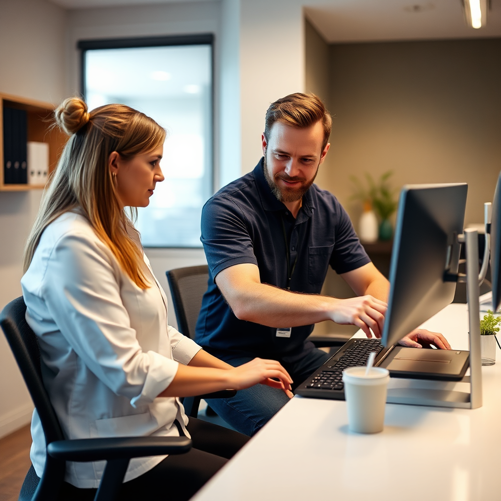 Posture coaching session