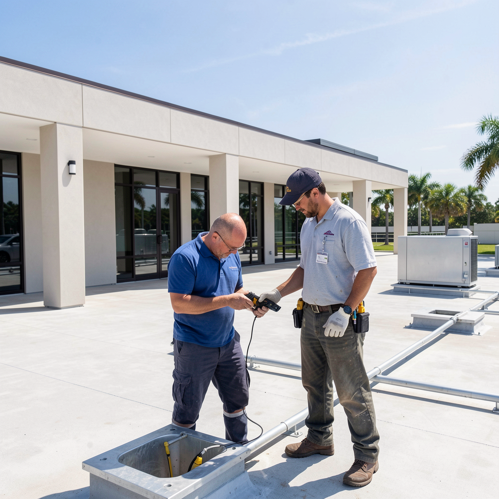 Commercial plumbing image
