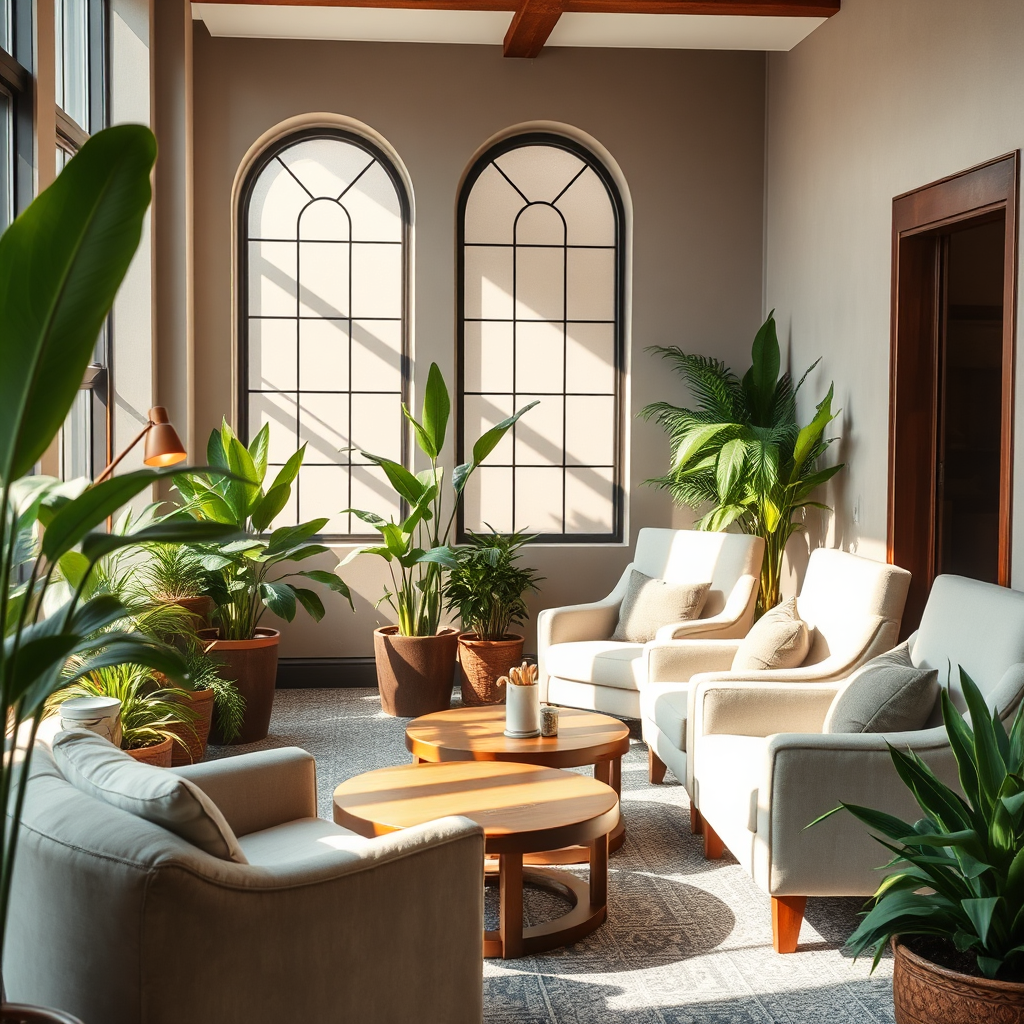 Lounge area