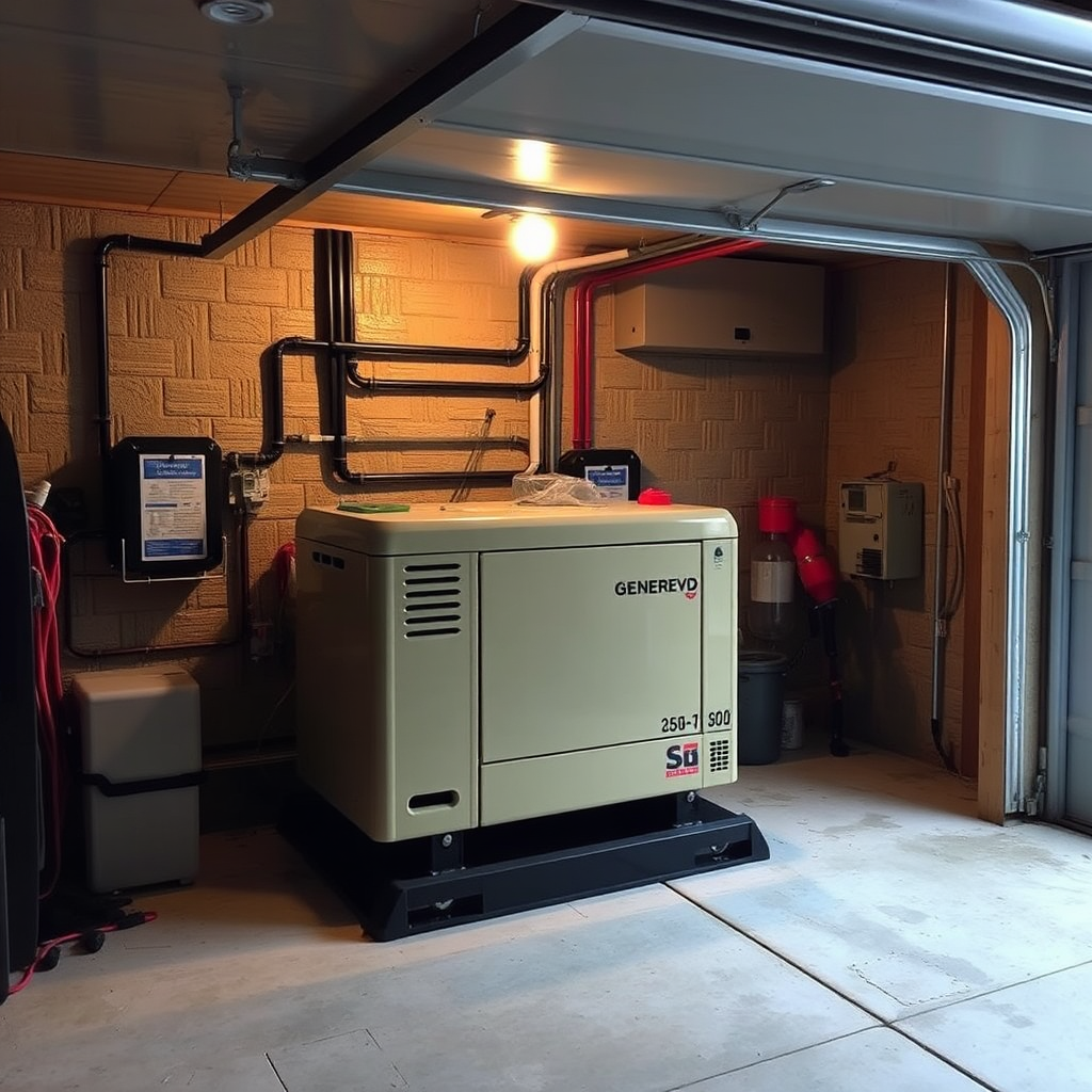 Home generator installation