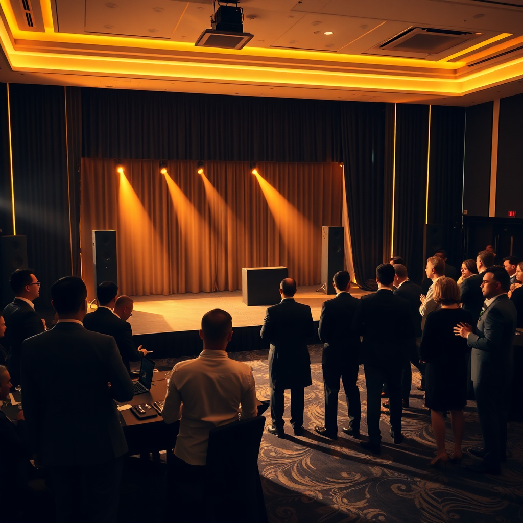 Corporate event entertainment