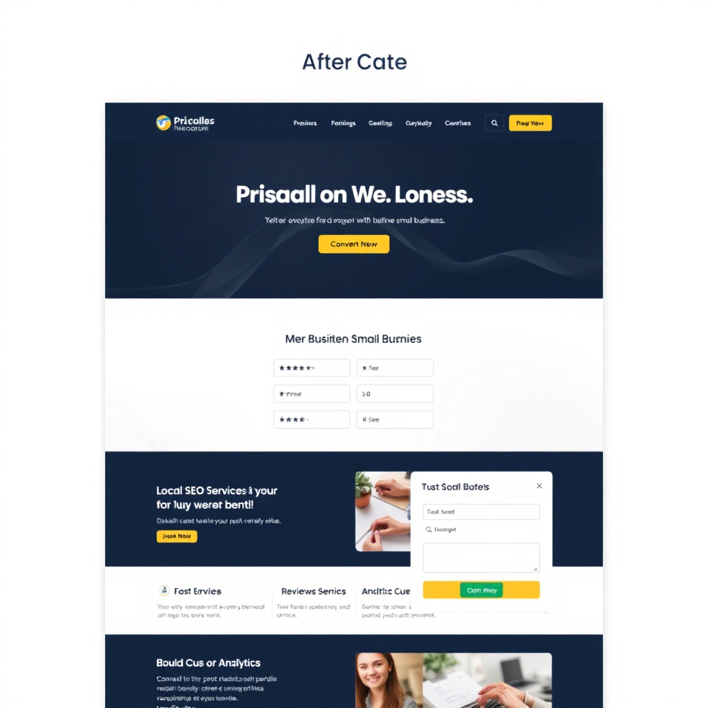 After website example