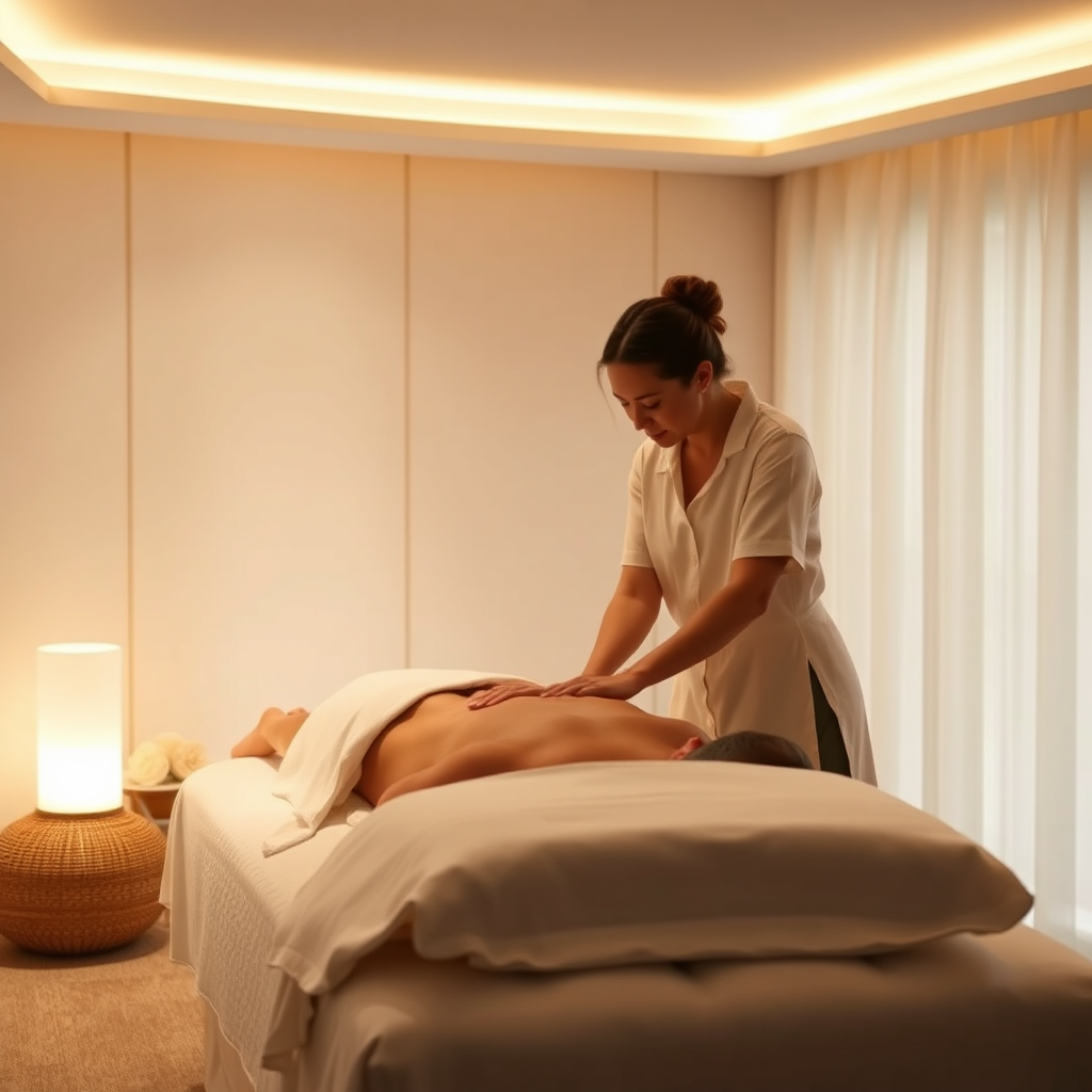 Luxura tranquil massage session