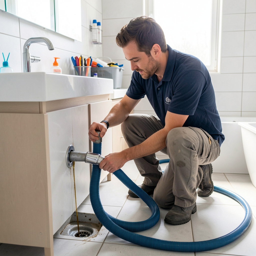 Drain cleaning service image