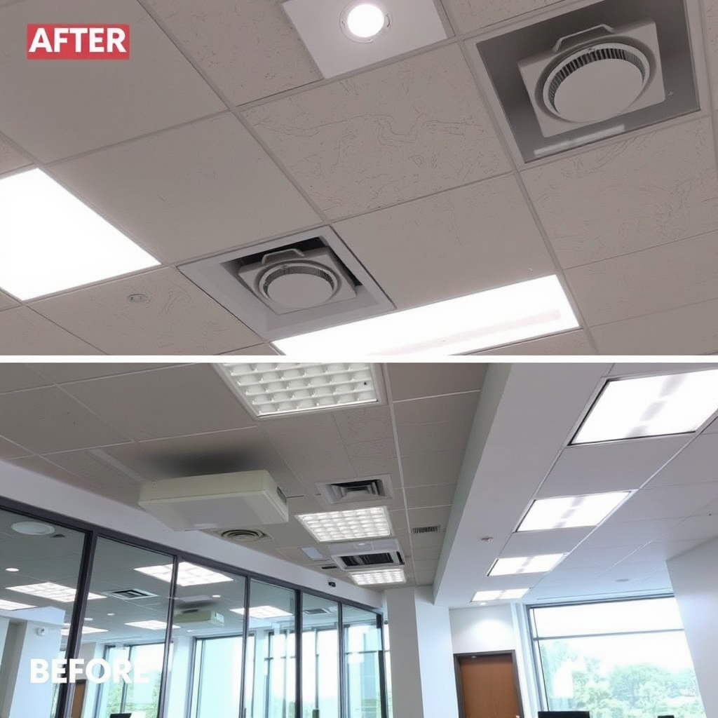 Commercial lighting retrofit