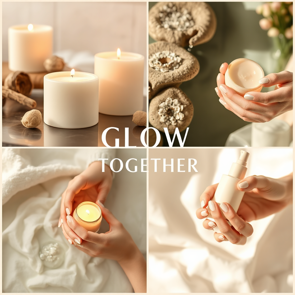 Glow Together experience collage