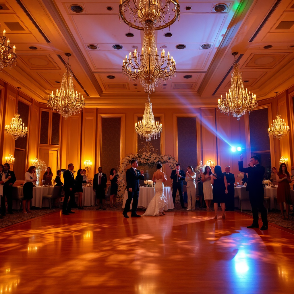 Wedding dance floor