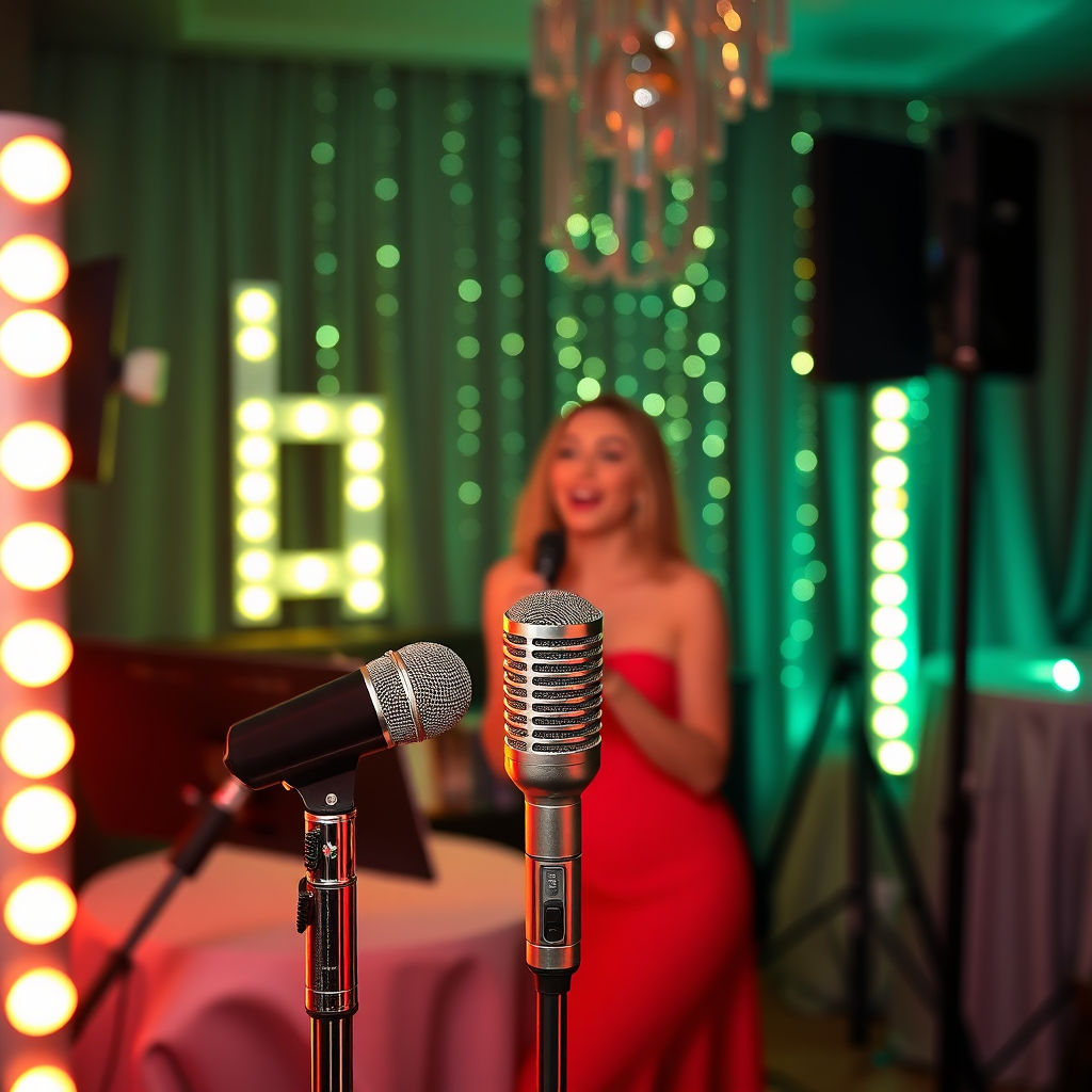 Karaoke setup