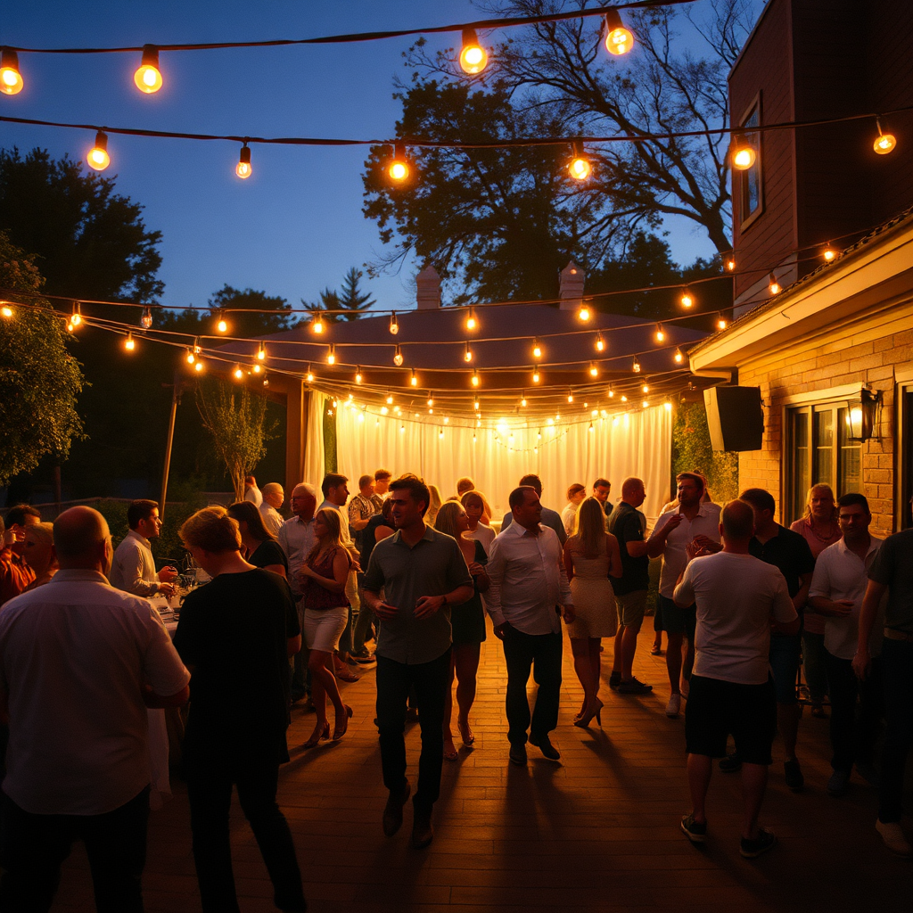 Outdoor party