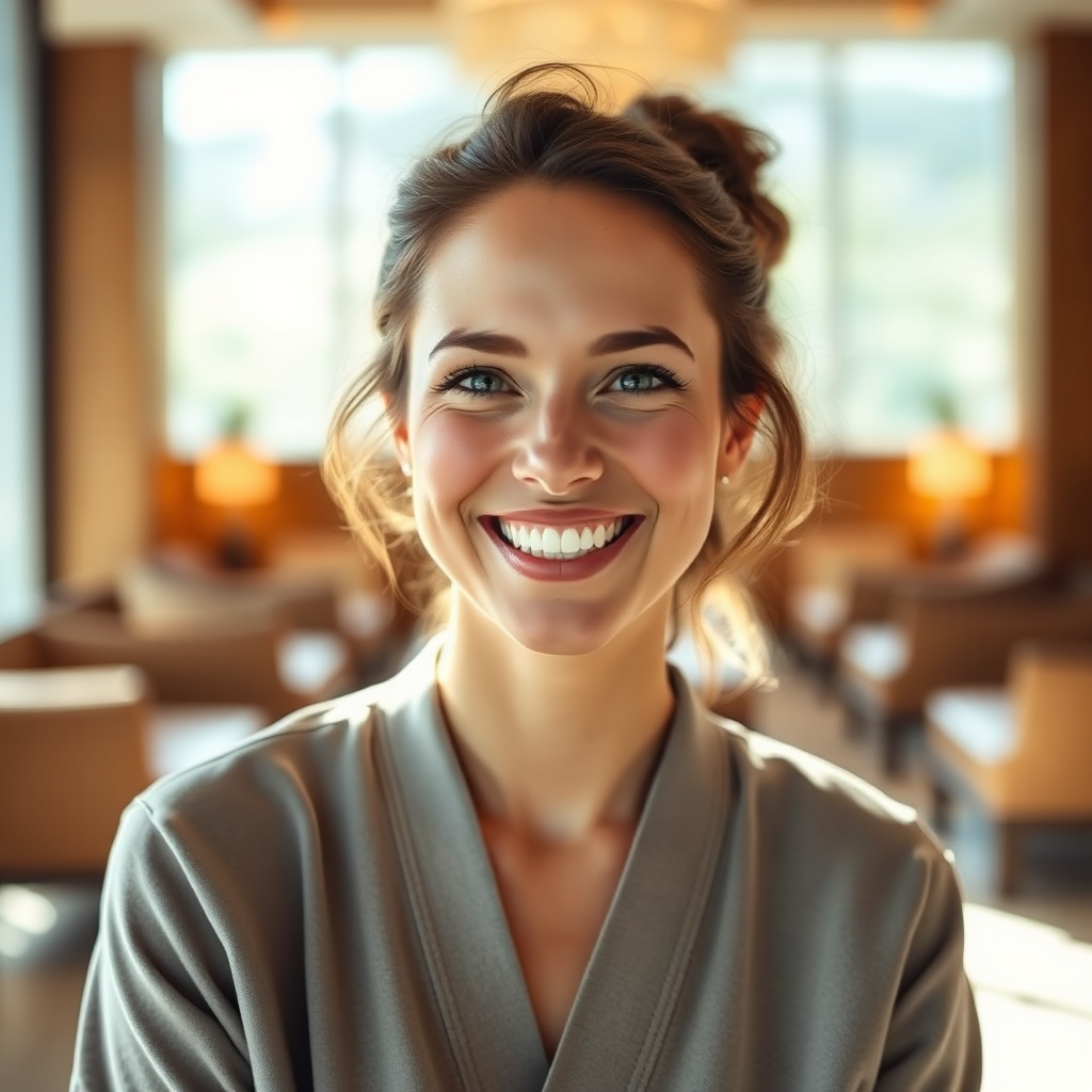 Happy Luxura Spa guest portrait