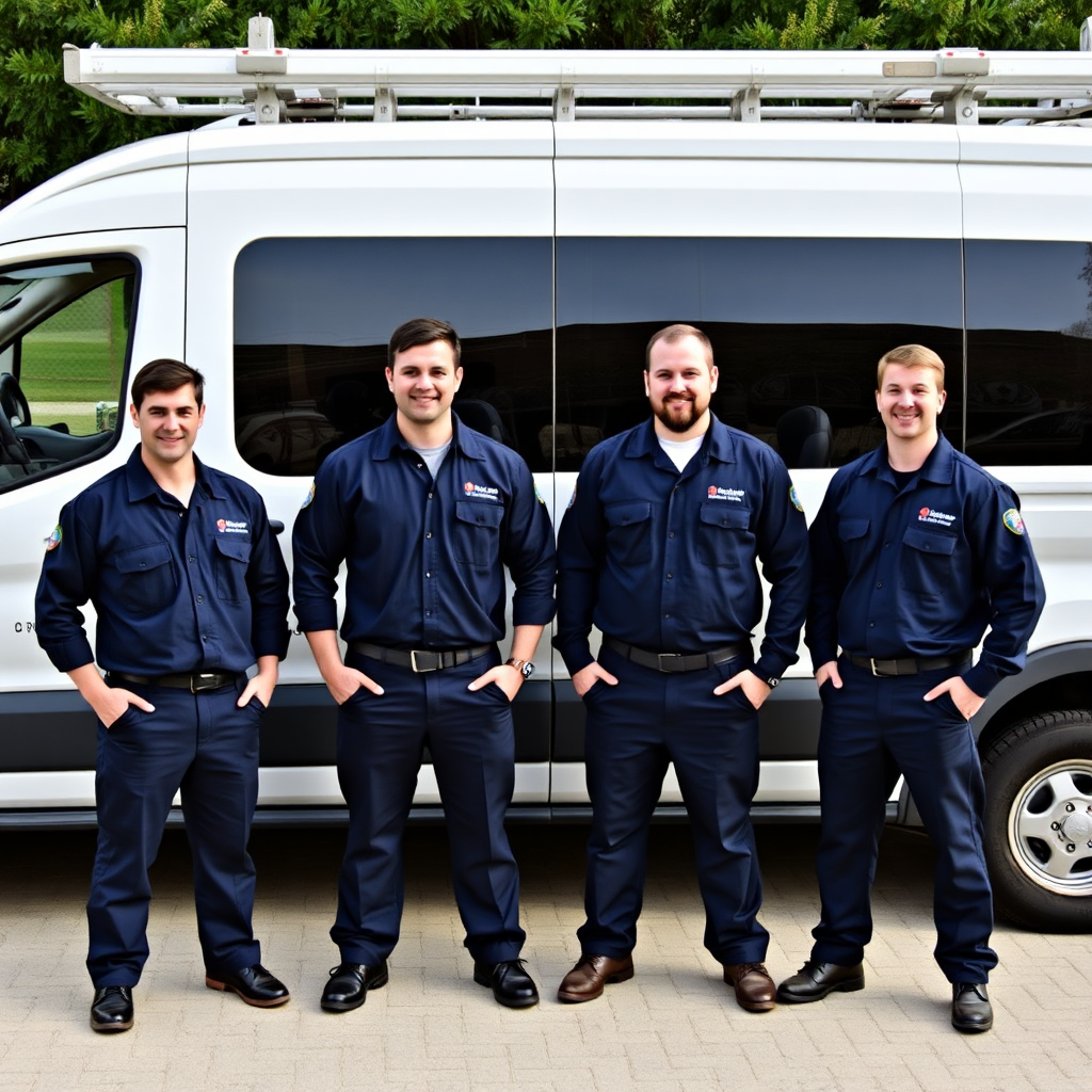 G&J HVAC Design team photo