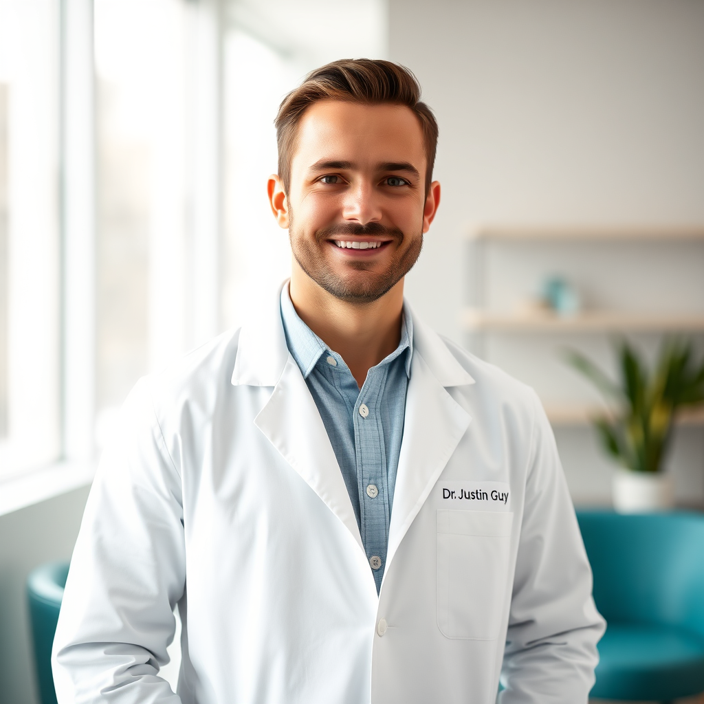 Dr Justin Guy portrait