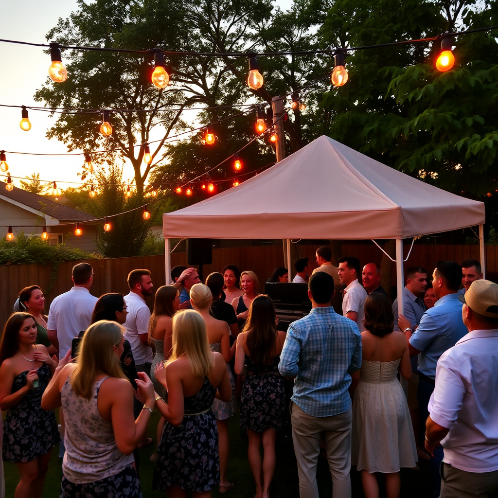 Outdoor party