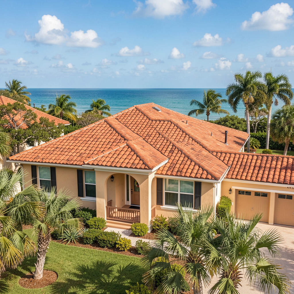 Tile roof – Sarasota home