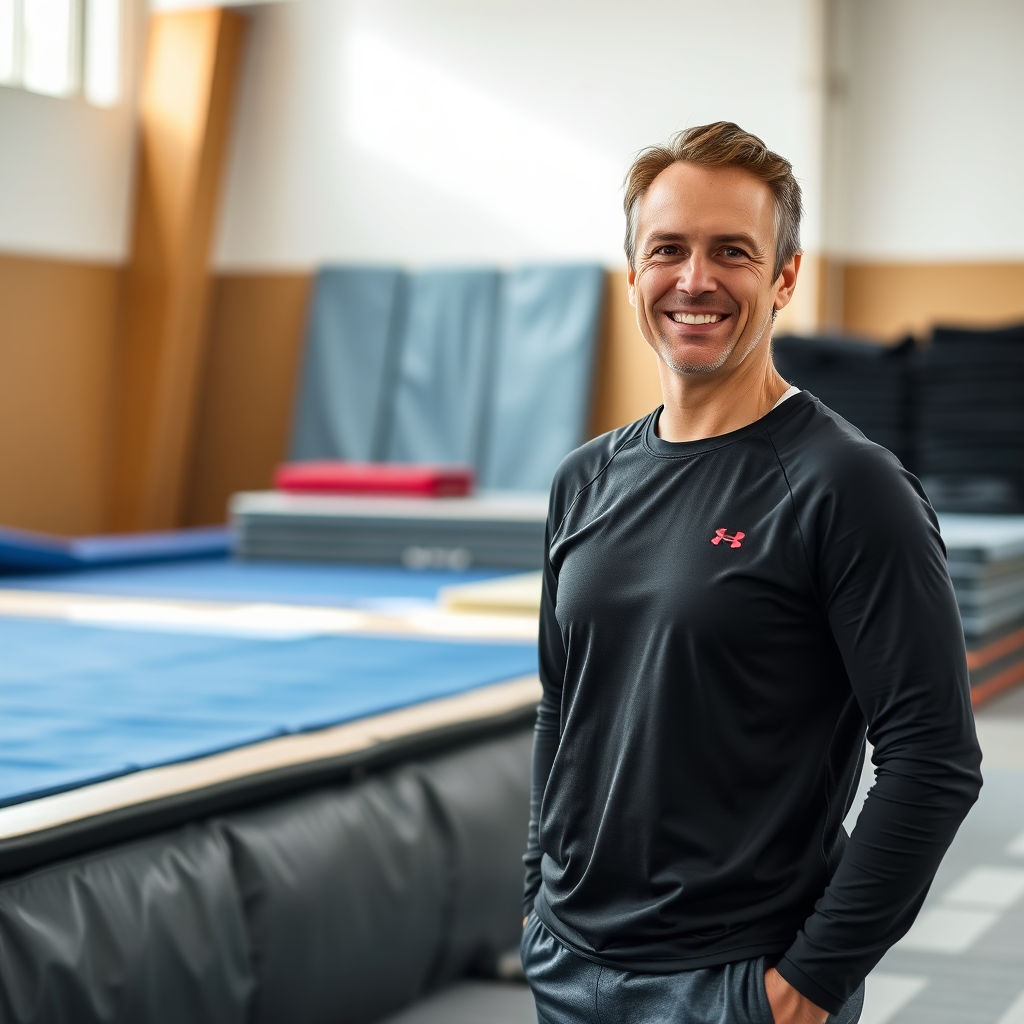 Tumbling coach portrait
