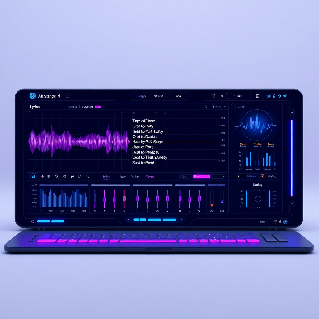 AI SongBird Software Interface