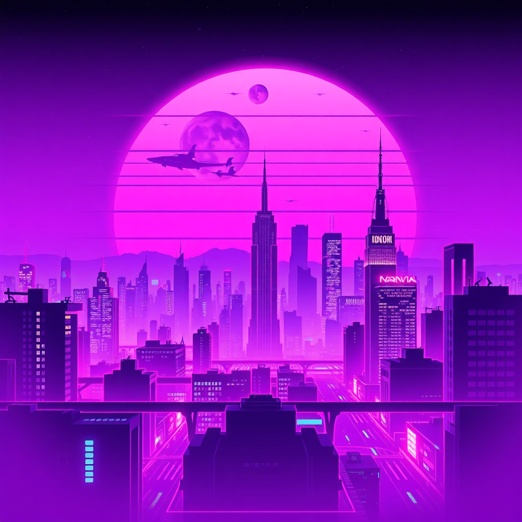 Synthwave Art
