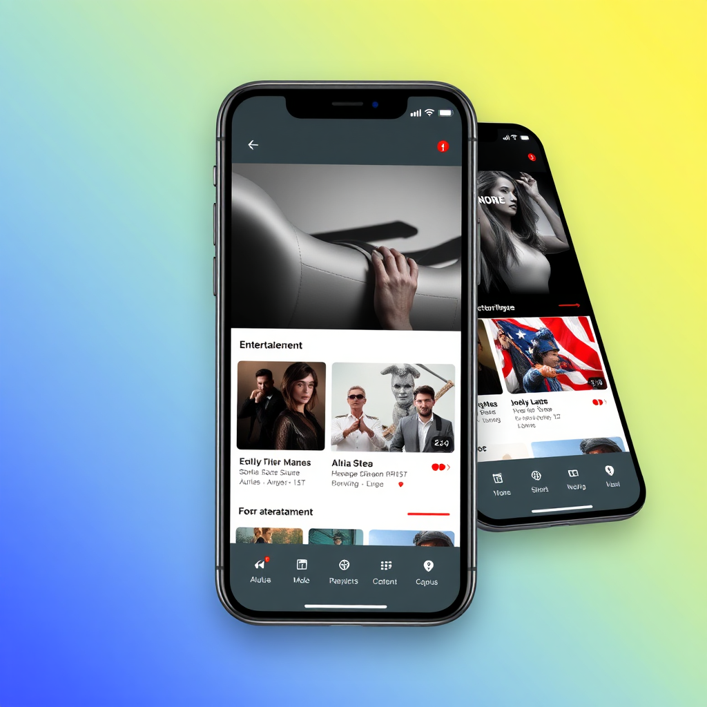 Case study: Entertainment app redesign