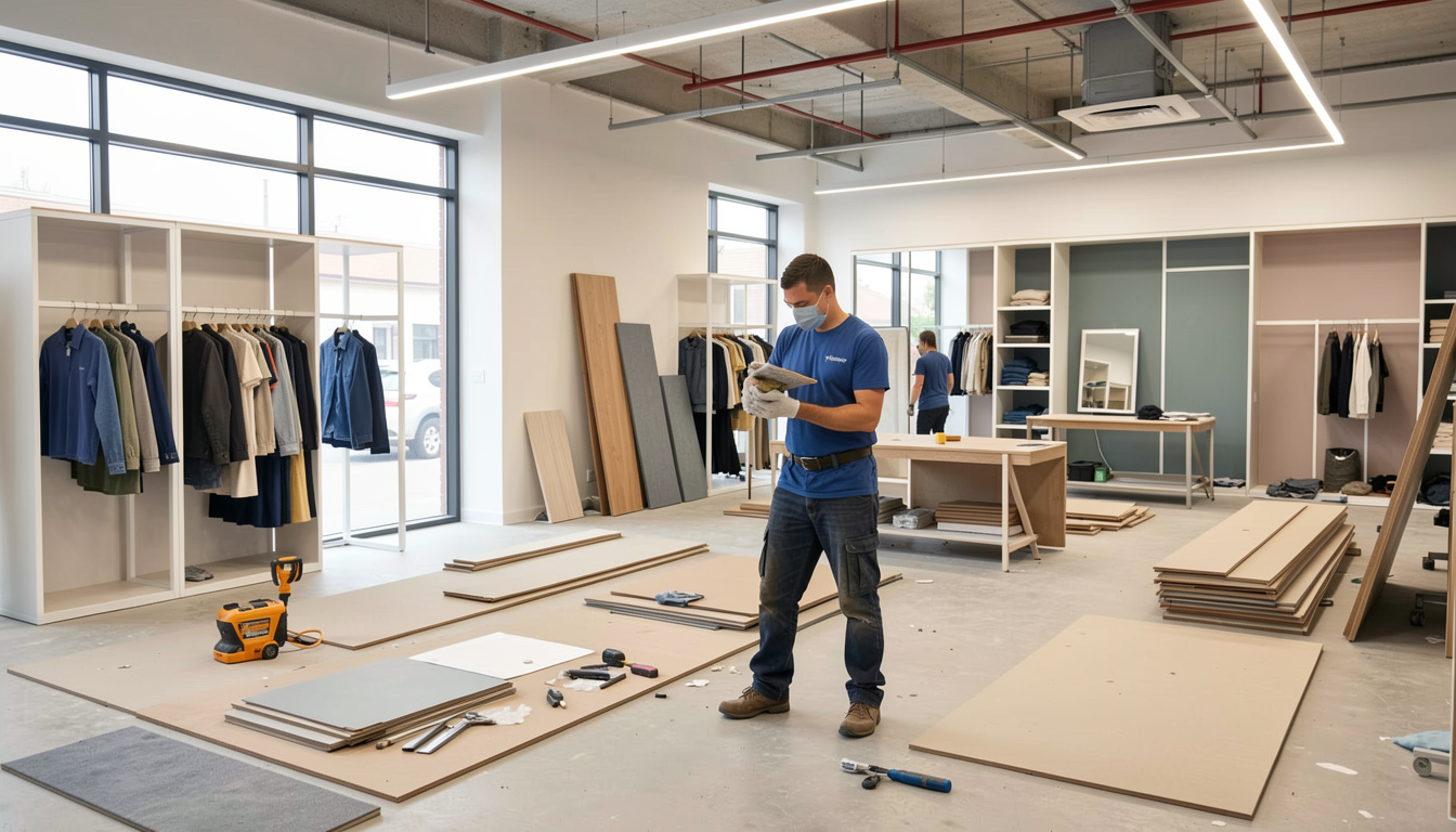 Minimal disruption commercial projects
