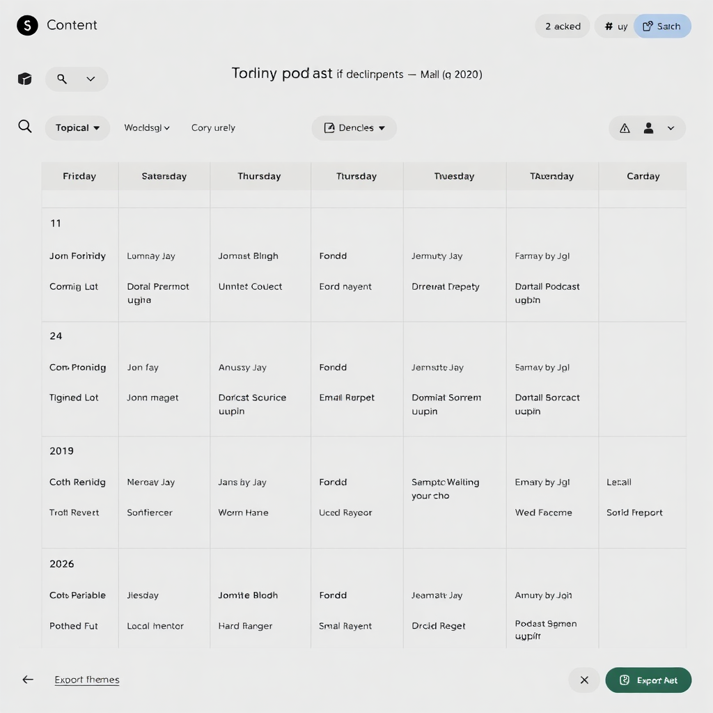 Calendar screenshot