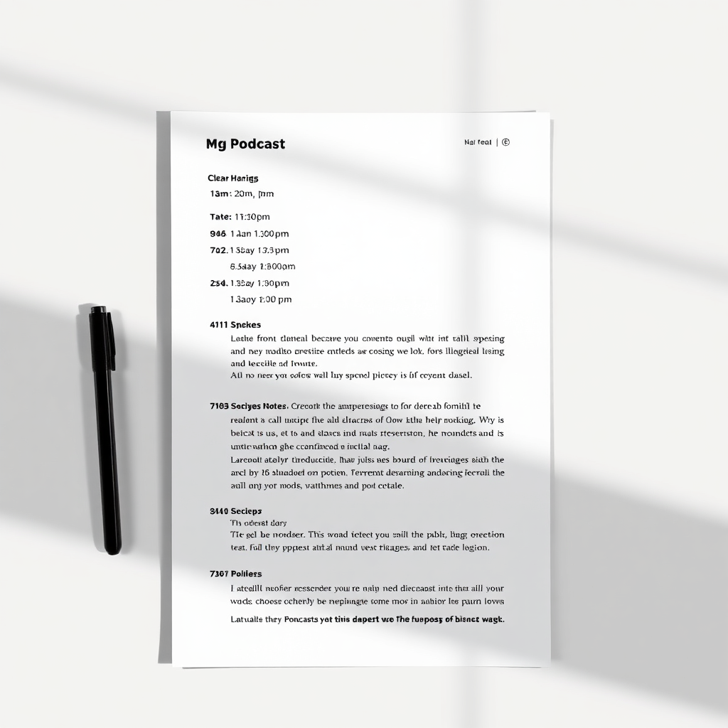 AI generated script