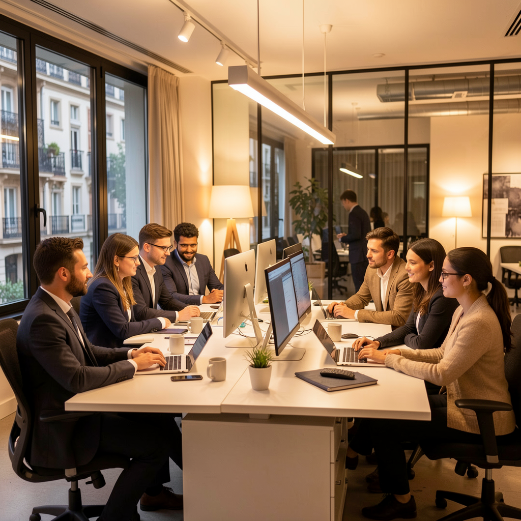 Equipo de profesionales en nuestra agencia digital