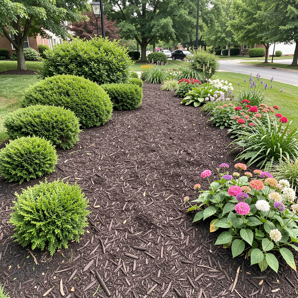 Flower Beds & Mulching