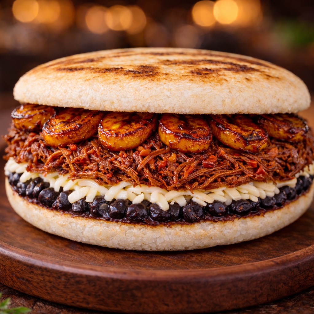 Arepa Pabellon Criollo