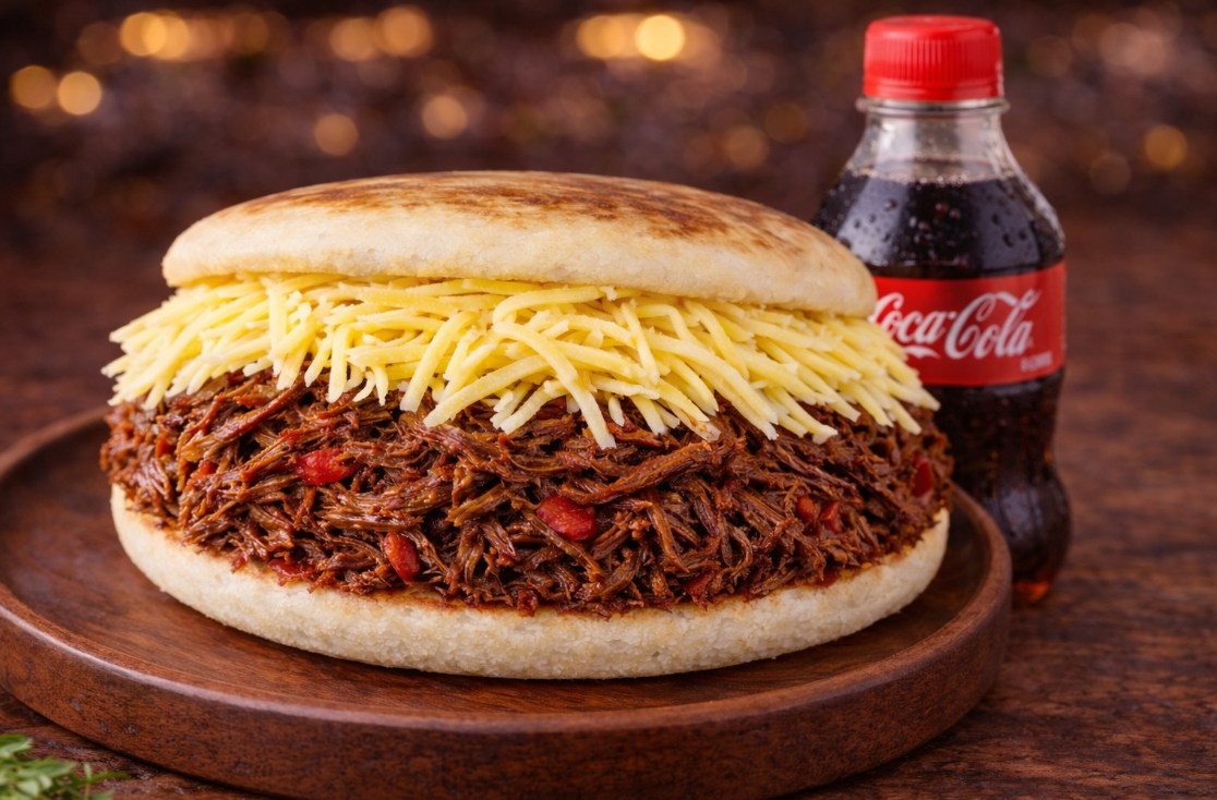 Combo Arepa + Tequeños + Bebida