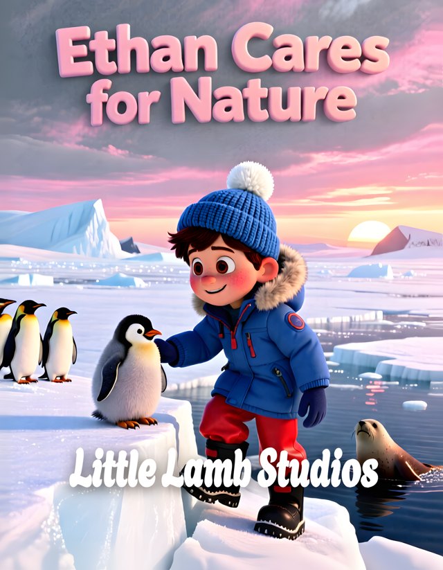 Cover of Ethan Cares for Nature: Antarctica