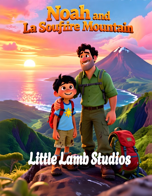Cover of Noah and La Soufrière Mountain